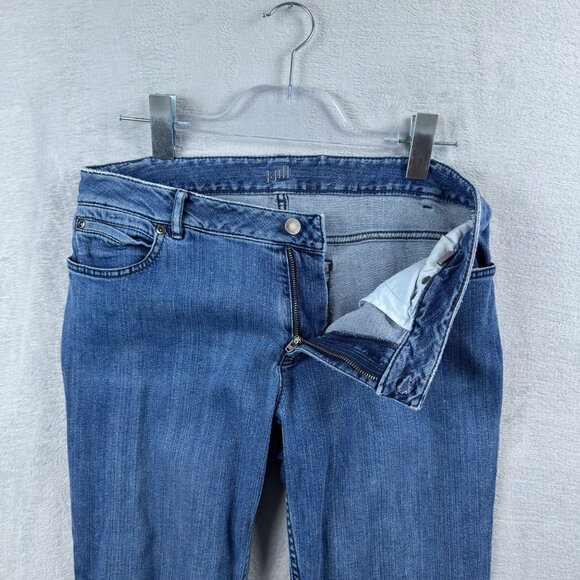 J. Jill Bootcut Jeans Mid Rise Medium Wash Denim Stretch Womens Size W31 Blue - Picture 4 of 12